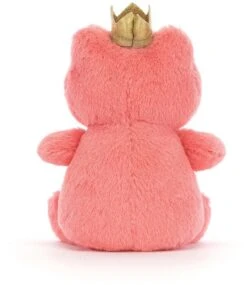 Jellycat Crowning Croaker Rosa - 12x8cm -Jellycat jellycat crowning croaker rosa 12x8cm 3