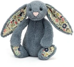 Jellycat Hase Blossom Dunkelblau Klein - 18x9cm