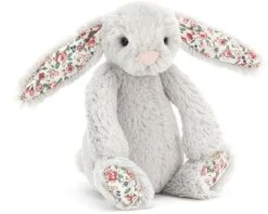 Jellycat Hase Blossom Silber Baby - 13cm