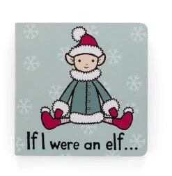 Jellycat If I Were An Elf Board Buch - 15cm