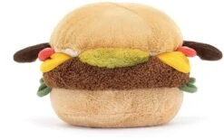 Jellycat Kuscheltier Amüsanter Burger - 11x11x11cm -Jellycat jellycat kuscheltier amuesanter burger 11x11x11cm 3