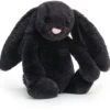 Jellycat Kuscheltier Bashful Tintenschwarz Hase Mittelgross - 31cm