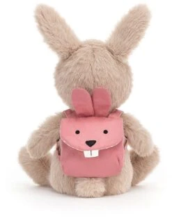 Jellycat Kuscheltier Rucksack Hase - 22cm -Jellycat jellycat kuscheltier rucksack hase 22cm 3