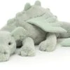 Jellycat Kuscheltier Salbei Drache Riesig - 66cm