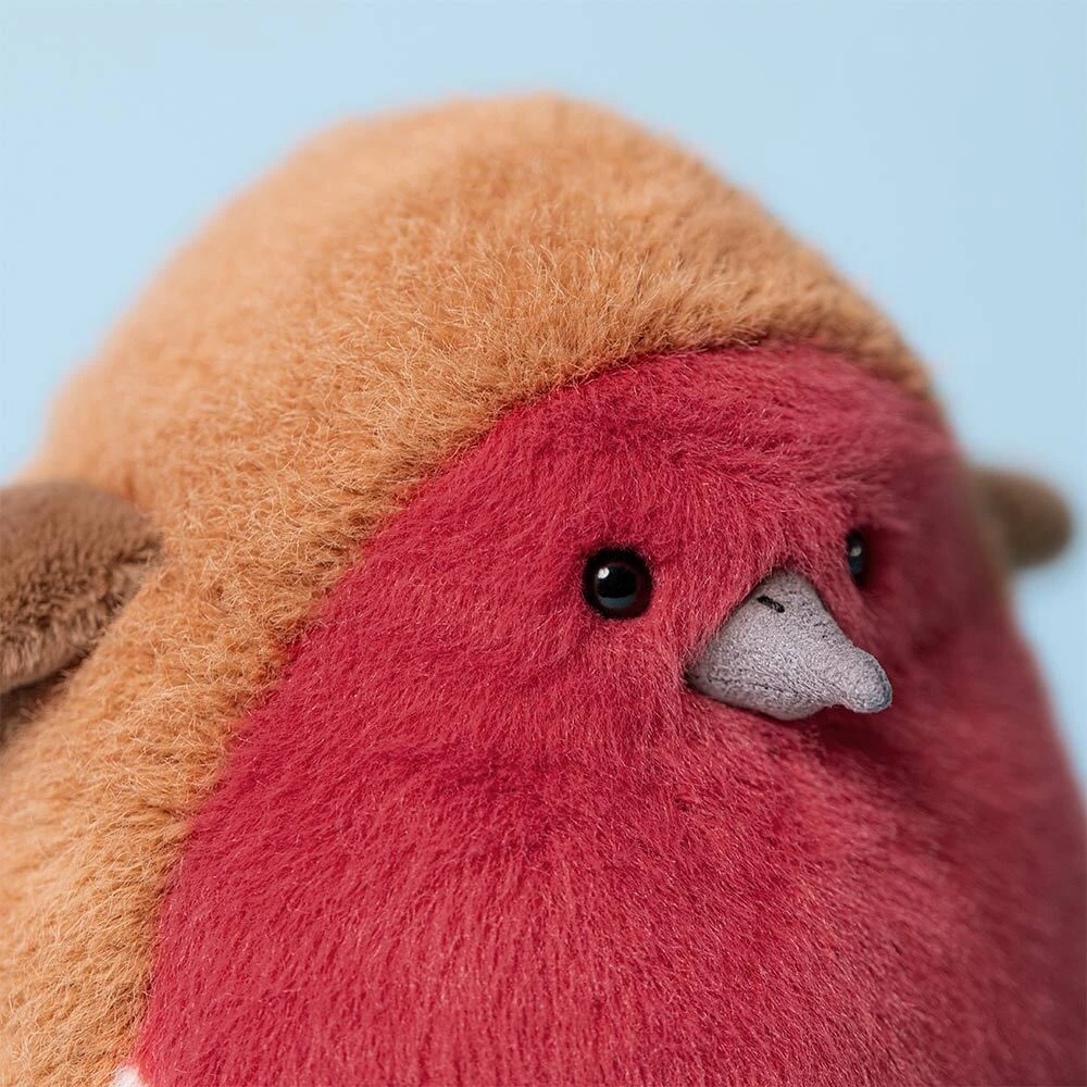 Jellycat Stofftier Plum Robin Rotkehlchen 5 Jellycat Stofftier Plum Robin Rotkehlchen – Bild 5