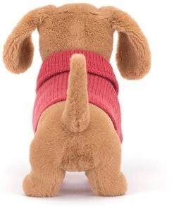 Jellycat Pullover Würstchen Hund Rosa - 14x7cm -Jellycat jellycat pullover wuerstchen hund rosa 14x7cm 3
