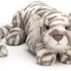 Jellycat Sacha Schneetiger Riesig - 74cm