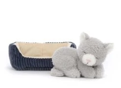 Jellycat Schlummernder Nipper Katze - 10x14cm