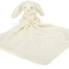 Jellycat Schnuffeltuch Bashful Hase Cremefarben - 33 Cm