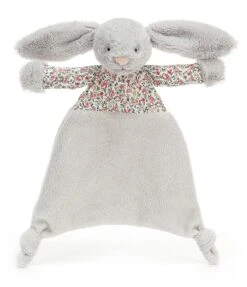 Jellycat Schnuffeltuch Blossom Silber Hase - 25cm