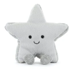 Jellycat Amuseables Stofftier Silber Stern Silver Star