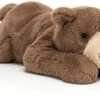 Jellycat Woody Bär Liegend - H: 20cm X W: 65cm