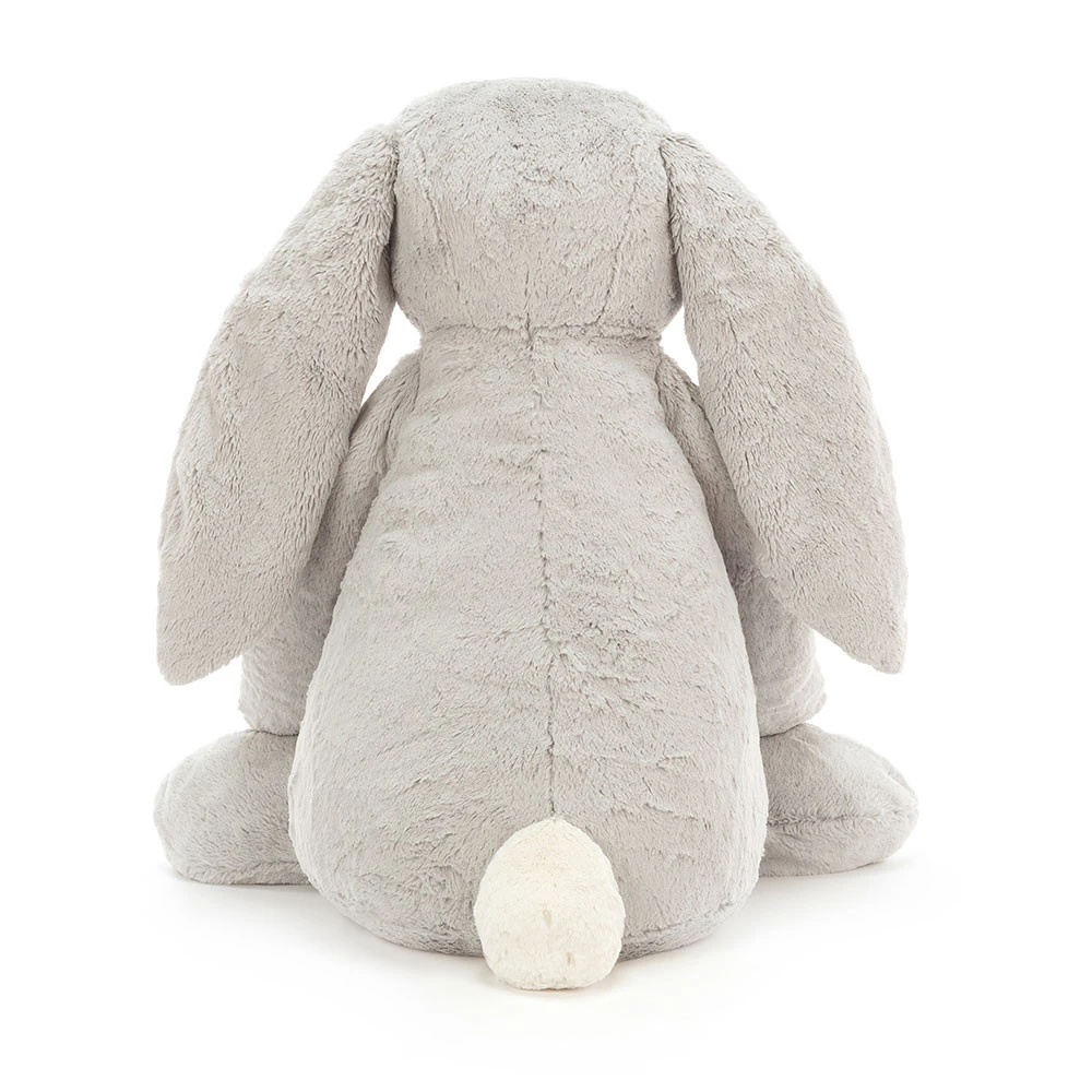 Jellycat Stofftier Bashful Silver Bunny Really Really Big Plüsch Hase Gigantisch Groß 3 Jellycat Stofftier Bashful Silver Bunny Really Really Big Plüsch Hase Gigantisch Groß – Bild 3