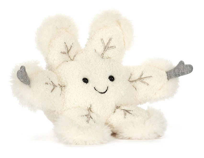Jellycat Stofftier Amuseables Snowflake Schneeflocke 2 Jellycat Stofftier Amuseables Snowflake Schneeflocke – Bild 2
