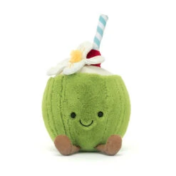Jellycat Stofftier Amuseables Aruba Coconut Plüsch-Kokosnuss