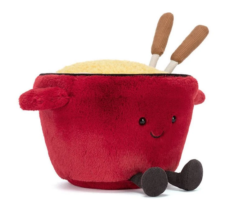 Jellycat Stofftier Amuseables Cheese Fondue Käsefondue 2 Jellycat Stofftier Amuseables Cheese Fondue Käsefondue – Bild 2