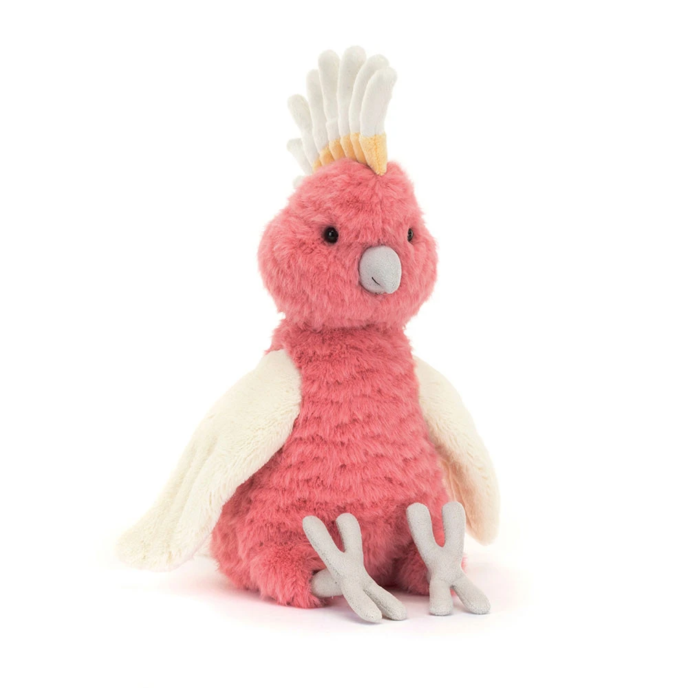 Jellycat Stofftier Squawkatoo Plüsch Kakadu 2 Jellycat Stofftier Squawkatoo Plüsch Kakadu – Bild 2
