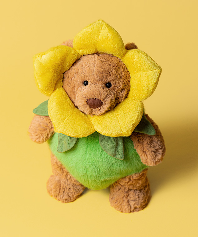 Jellycat -Jellycat resized barm2fl bartholomew bear daffodil outfit yellow detail shot 634x761 1